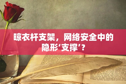 晾衣杆支架，网络安全中的隐形‘支撑’？