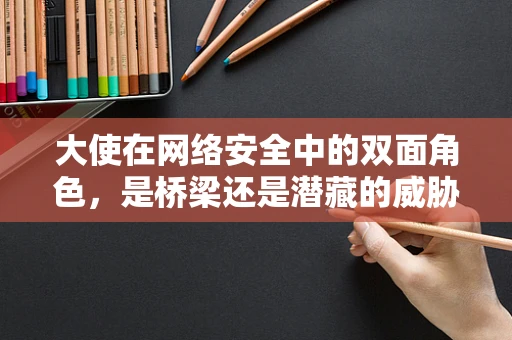 大使在网络安全中的双面角色，是桥梁还是潜藏的威胁？