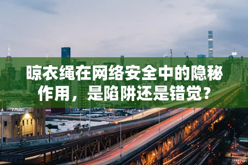晾衣绳在网络安全中的隐秘作用，是陷阱还是错觉？