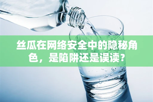 丝瓜在网络安全中的隐秘角色，是陷阱还是误读？