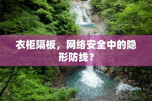衣柜隔板，网络安全中的隐形防线？