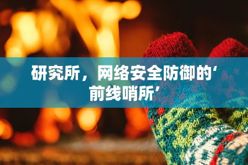 研究所，网络安全防御的‘前线哨所’