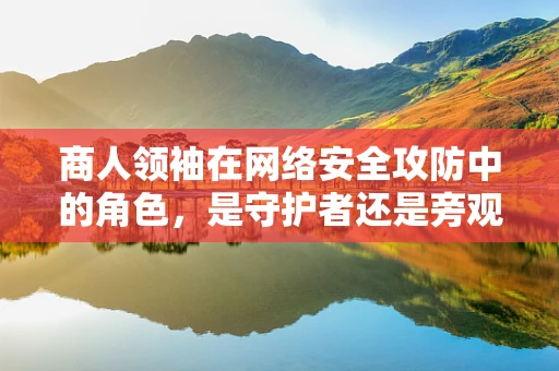 商人领袖在网络安全攻防中的角色，是守护者还是旁观者？