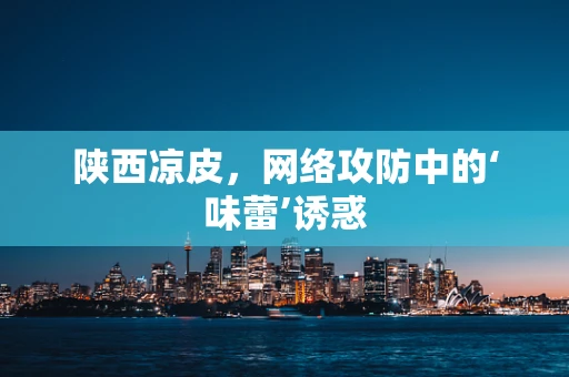 陕西凉皮，网络攻防中的‘味蕾’诱惑