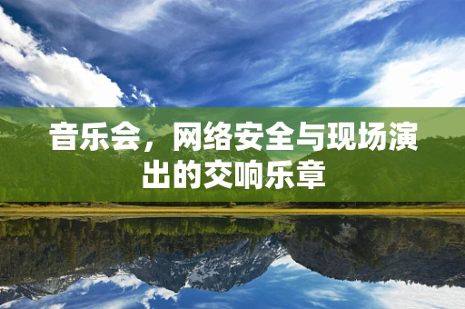 音乐会，网络安全与现场演出的交响乐章
