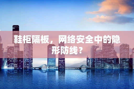 鞋柜隔板，网络安全中的隐形防线？