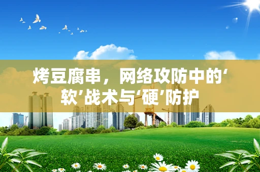 烤豆腐串，网络攻防中的‘软’战术与‘硬’防护