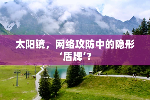太阳镜，网络攻防中的隐形‘盾牌’？