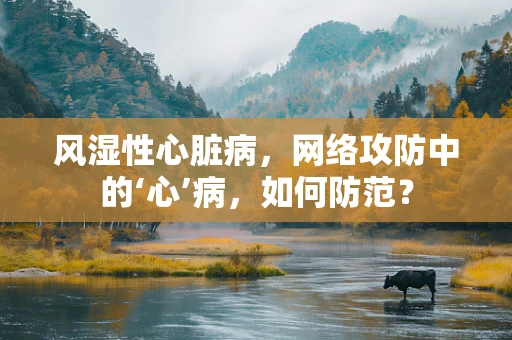 风湿性心脏病，网络攻防中的‘心’病，如何防范？