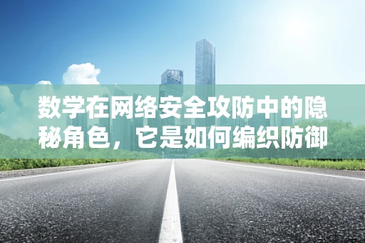 数学在网络安全攻防中的隐秘角色，它是如何编织防御网的？