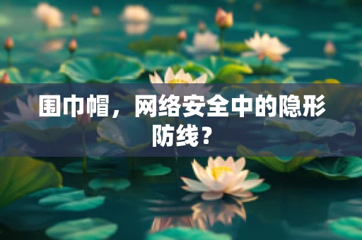 围巾帽，网络安全中的隐形防线？