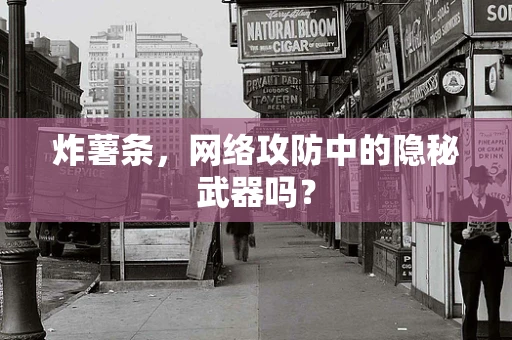 炸薯条，网络攻防中的隐秘武器吗？