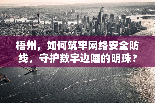 梧州，如何筑牢网络安全防线，守护数字边陲的明珠？