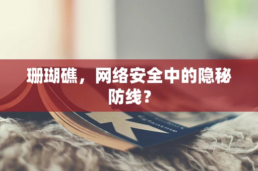 珊瑚礁，网络安全中的隐秘防线？