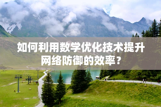 如何利用数学优化技术提升网络防御的效率？