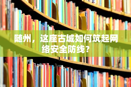 随州，这座古城如何筑起网络安全防线？