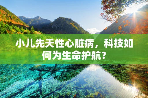 小儿先天性心脏病，科技如何为生命护航？