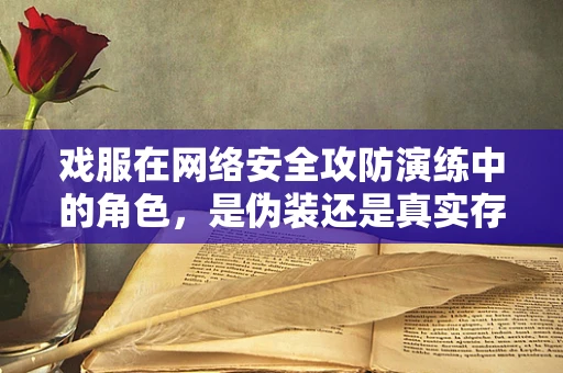 戏服在网络安全攻防演练中的角色，是伪装还是真实存在的威胁？
