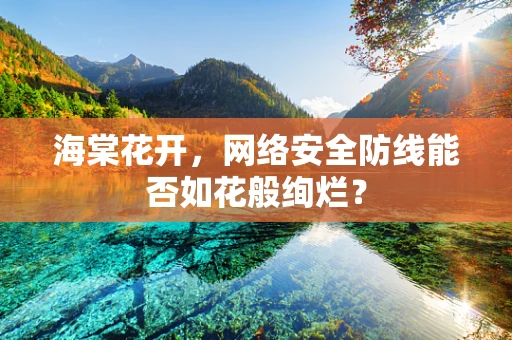 海棠花开，网络安全防线能否如花般绚烂？