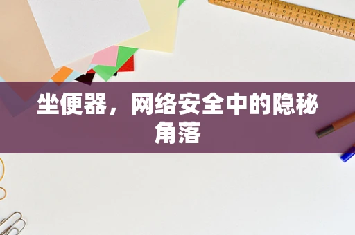 坐便器，网络安全中的隐秘角落
