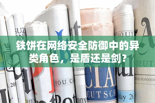 铁饼在网络安全防御中的异类角色，是盾还是剑？