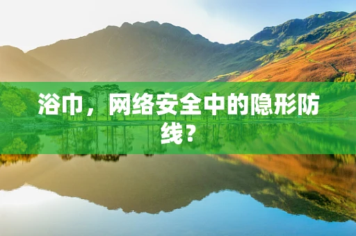 浴巾，网络安全中的隐形防线？