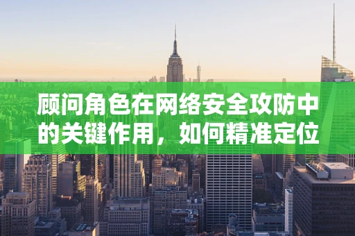 顾问角色在网络安全攻防中的关键作用，如何精准定位与策略指导？