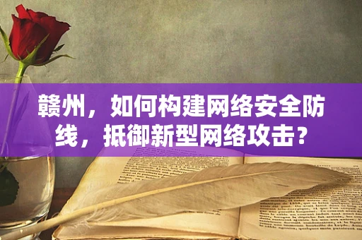 赣州，如何构建网络安全防线，抵御新型网络攻击？