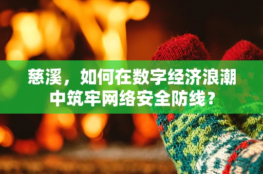 慈溪，如何在数字经济浪潮中筑牢网络安全防线？