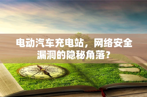电动汽车充电站，网络安全漏洞的隐秘角落？