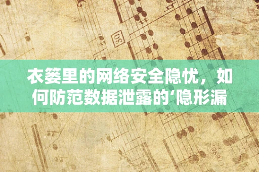 衣篓里的网络安全隐忧，如何防范数据泄露的‘隐形漏洞’？