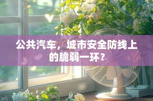 公共汽车，城市安全防线上的脆弱一环？