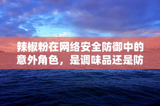 辣椒粉在网络安全防御中的意外角色，是调味品还是防御工具？