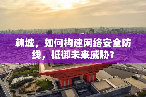 韩城，如何构建网络安全防线，抵御未来威胁？