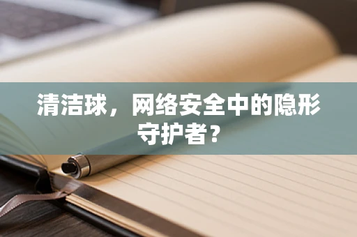 清洁球，网络安全中的隐形守护者？