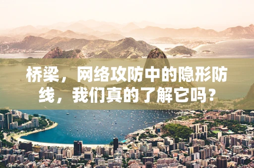 桥梁，网络攻防中的隐形防线，我们真的了解它吗？