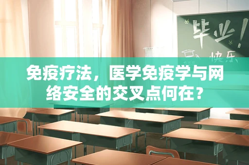 免疫疗法，医学免疫学与网络安全的交叉点何在？