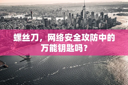 螺丝刀，网络安全攻防中的万能钥匙吗？