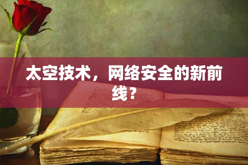 太空技术，网络安全的新前线？