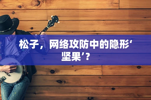 松子，网络攻防中的隐形‘坚果’？