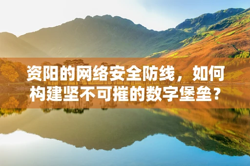 资阳的网络安全防线，如何构建坚不可摧的数字堡垒？