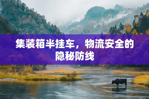 集装箱半挂车，物流安全的隐秘防线
