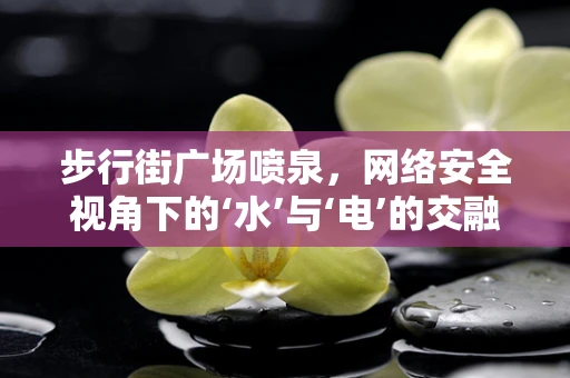 步行街广场喷泉，网络安全视角下的‘水’与‘电’的交融