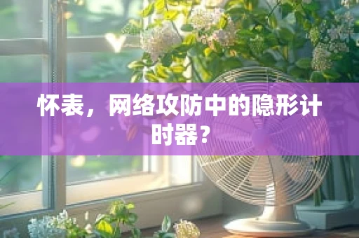怀表，网络攻防中的隐形计时器？
