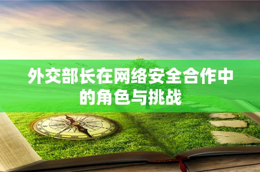 外交部长在网络安全合作中的角色与挑战