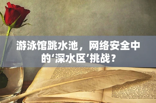 游泳馆跳水池，网络安全中的‘深水区’挑战？