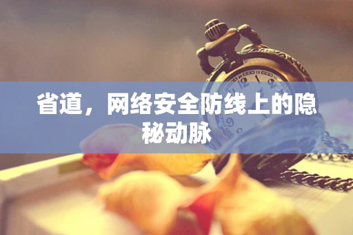 省道，网络安全防线上的隐秘动脉