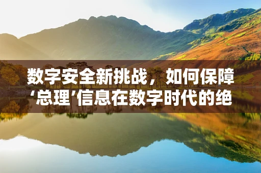 数字安全新挑战，如何保障‘总理’信息在数字时代的绝对安全？