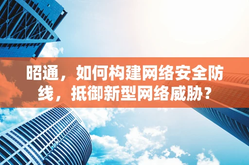 昭通，如何构建网络安全防线，抵御新型网络威胁？