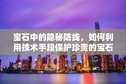 宝石中的隐秘防线，如何利用技术手段保护珍贵的宝石免受网络威胁？